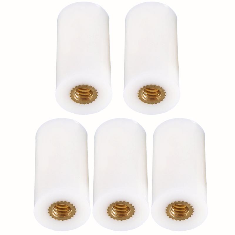 5Pcs 13mm Screw On Cue Tips For Billiard Pool Cue Stick and Snooker Cue Replacement Parts Stick Repair Tool Sports