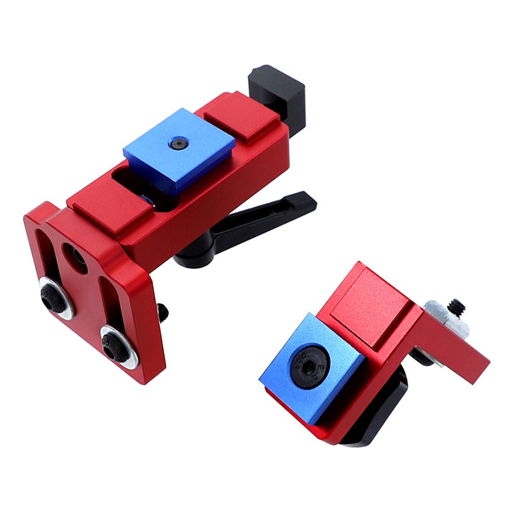 Track Stop Rail Retainer 30 T-Slot Miter Stand Chute Locator Track Stop Sliding Miter Gauge Fence Connector Woodworking Miter