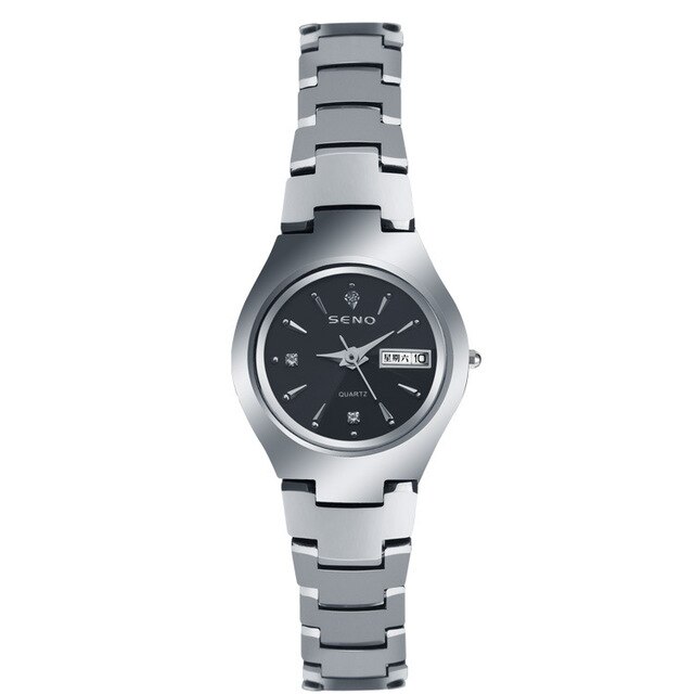 Kalender par ure guld armbåndsur til damer personlighed populær trend kvindelige armbåndsur diamant quartz: Fsb
