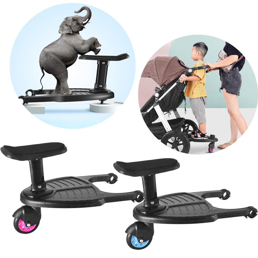 Baby Stroller Wheeled Buggy Board Pushchair Stroller Kids Child Safety Comfort Step Board Up To 25Kg Baby Stroller Accessories