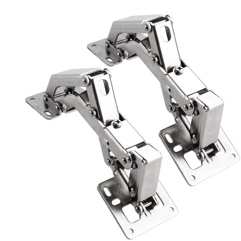 1 einstellen 170 Grad Möbel Schrank Türen Hydraulische Scharnier mit Schrauben Sanft & 1 einstellen Glanz Glas Tür Scharnier