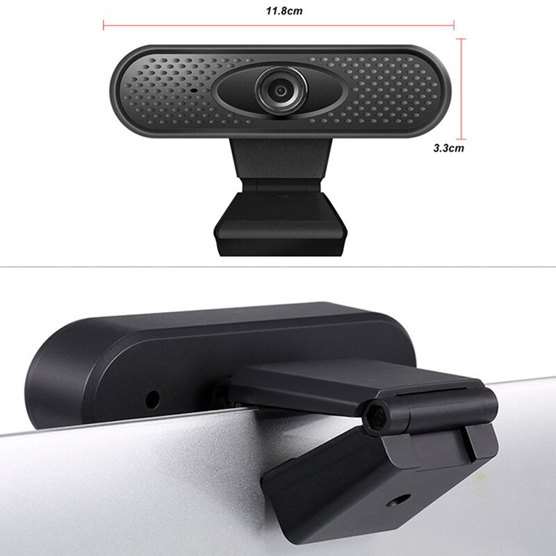 Webcam Full Hd 1080P Webcam Voor Computer Usb Plug Camera Met Ingebouwde Hd Microfoon Clip-op Digital Video Webcamera Webcam