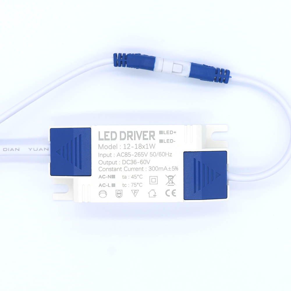 LED Power Supply Driver 1W 3W 4W 7W 8W 12W 18W 25W 36W 300mA Lighting Transformers For LED Power Light Panel Light Downlight DIY: 12-18W DC36-60V