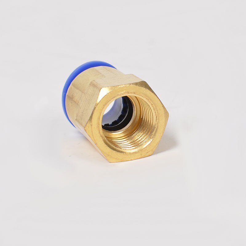Slang 4mm 6mm 8mm 10mm 12mm pneumatiska kopplingar 1/8 '' 1/4 '' 3/8 '' 1/2 '' invändig tryckgänga för anslutning av luftrör