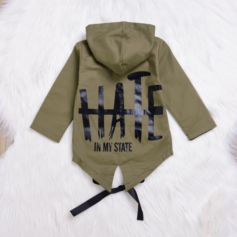 Pudcoco Baby Boys Clothes Long Sleeve Hooded Outwear Coat Winter Jacket Overcoat Toddler Infant Spring Outfits 1-2Y