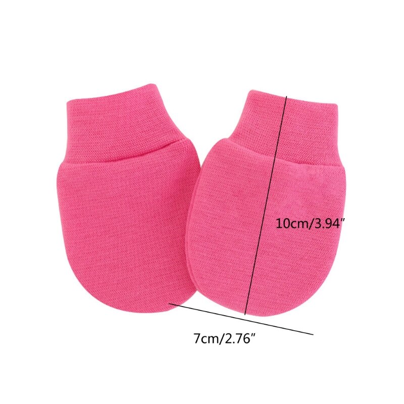 3 Pair/set Baby Cotton Mitten Newborn Anti-eat Hand Anti-Grab Face Protect Glove Baby Mitten