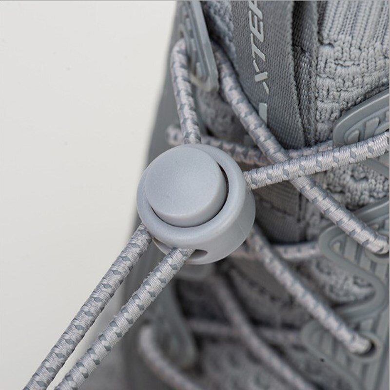 Lacets réfléchissants serrant les chaussures cordes paresseux chaussure laçage élastique corde chaussures de sport toutes les baskets ajustement unisexe femmes hommes