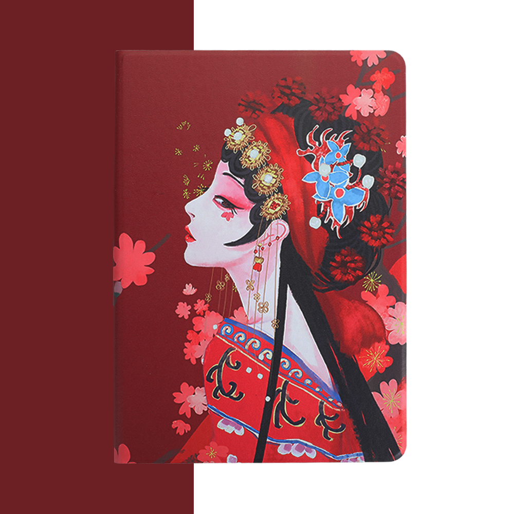 Tablet Case For Samsung Galaxy Note 10.1&#39;&#39; SM-P600 P601 P605 Folding Folio Cover Funda Painted Flip Stand Protective Shell: Peking Opera