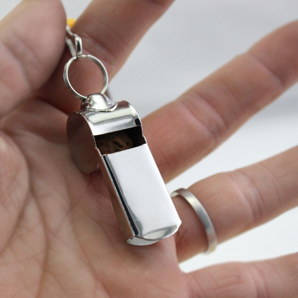 Referee Set Red Yellow and Metal Referee Whistle Coach Whistle for Football Soccer