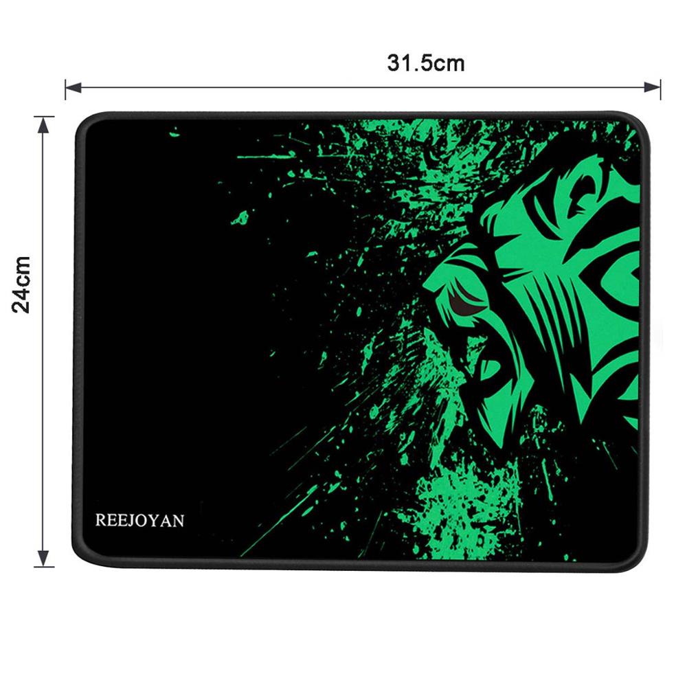 Reejoyan Rakoon Gaming Mouse Pad Locking Edge Anti-slip Waterproof Mousepad Natural Rubber Desk Mouse Mat Gamer for GO Dota CS: Reejoyan Speed