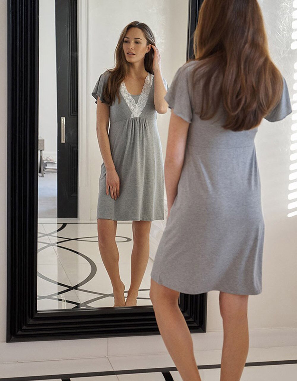 Allaitement Gris La Redoute Pyjama Allaitement Pyjama été Spécial