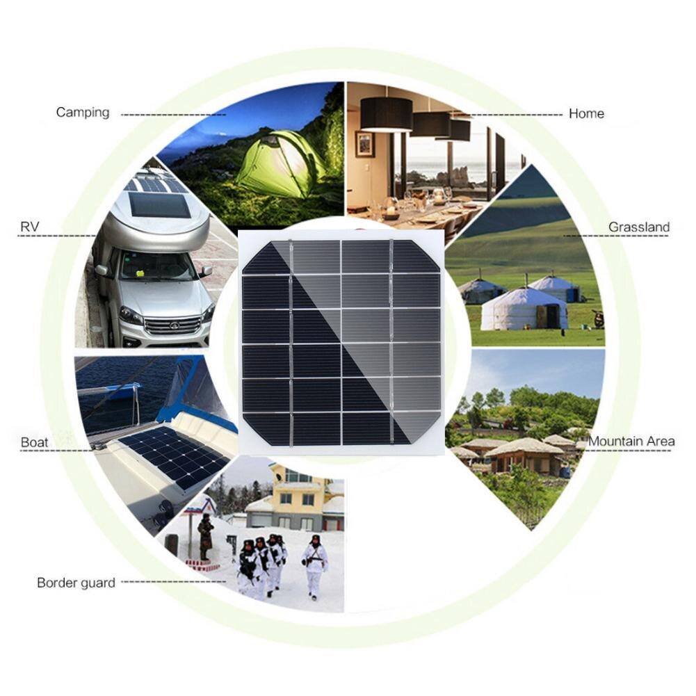 2w 6v Solar Panel Power Battery Toy Charger Diy Small Cell Panels Solar Solar Solar Panel Generator Power Generation Solar L6H7