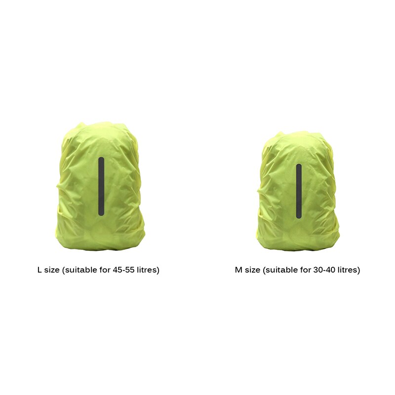 Backpack Waterproof Cover Reflection Durable Lightweight Outdoor Camping Hiking Climbing Dustproof Case For Backpack