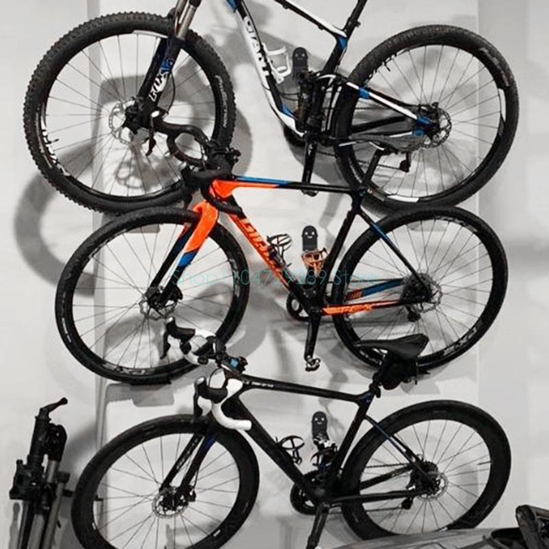 Fietsstandaard Muurbevestiging Houder Mountainbike Rack Stands Aluminium Opslag Hanger Haak Fiets Wandmontage Rack Stands