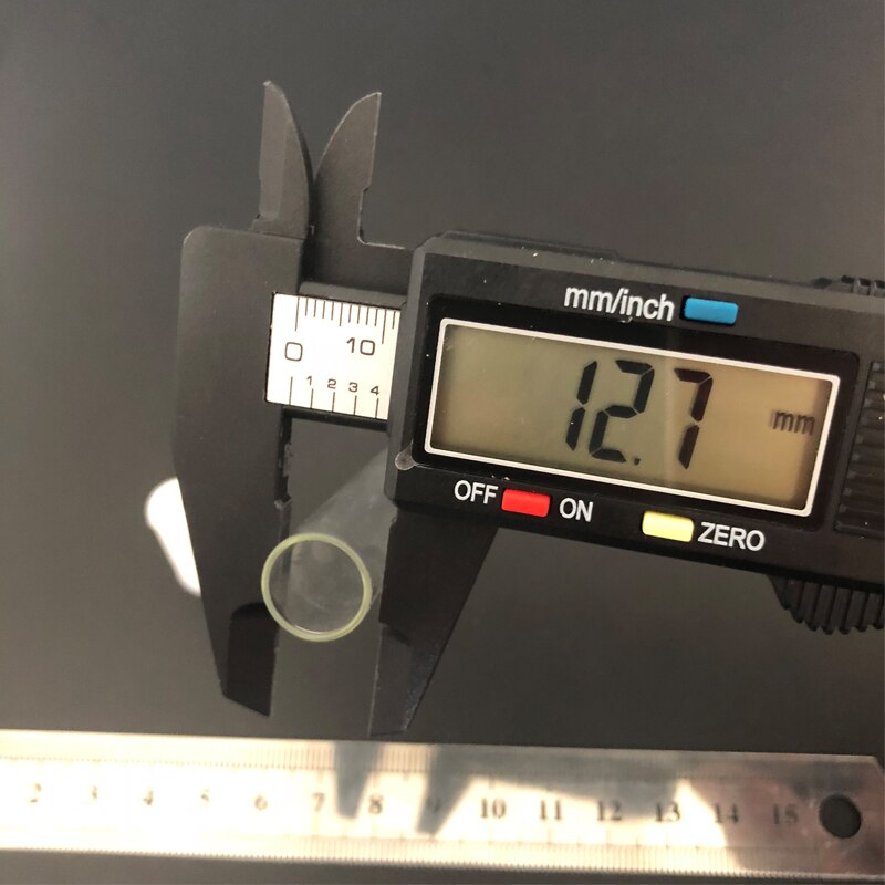 50pcs/pack 13*100mm U-shape Bottom Glass Test Tube with silica gel plug Laboratory Glassware Lab Glass Tube with cap