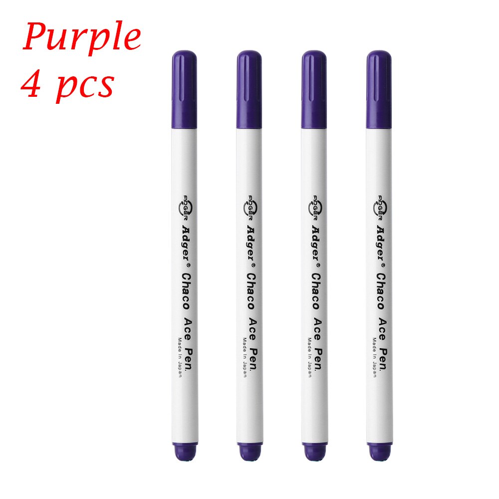Caneta marcadora de tinta solúvel em água, ferramenta de borracha para escola, artigos de papelaria e escritório, peças suprimentos: Purple4