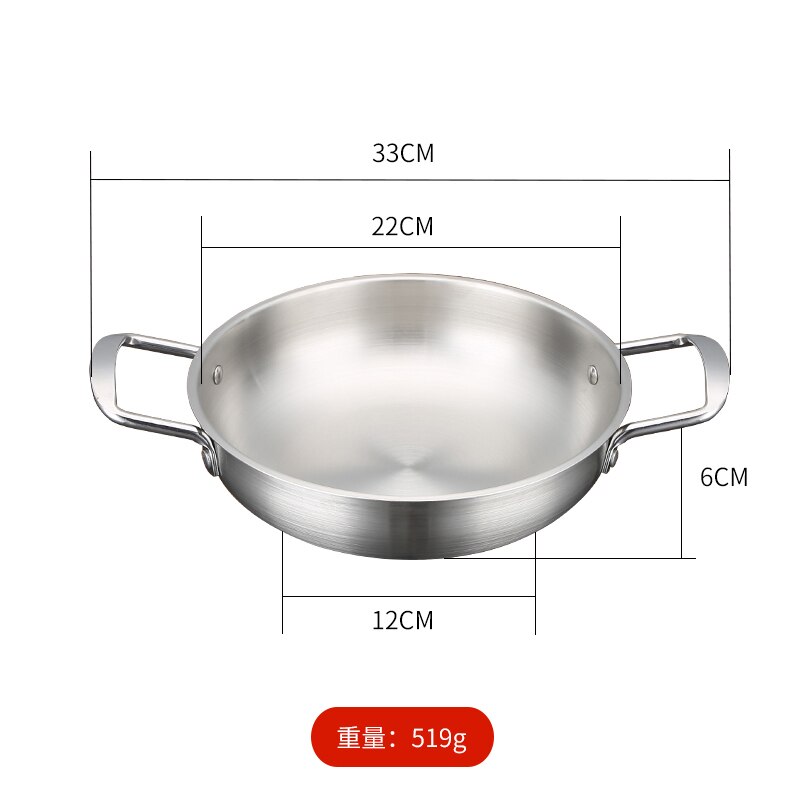 Ollas de Metal para cocina, Mini ollas coreanas de acero inoxidable, Conjunto de cerámica, utensilios de cocina para el hogar OC50MG: silver 22