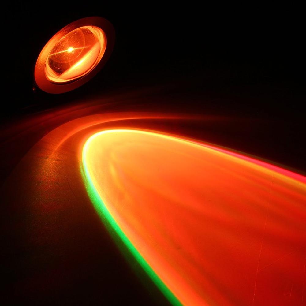 Luz LED RGB de 10W impermeable para jardín, fuente, piscina, estanque, foco, lámpara de luz subacuática súper brillante con Control remoto