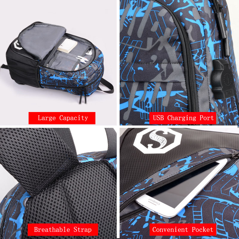7-12 jahre alt Jungen Schule Taschen Leichte Klasse Schule und Mittelschule Rucksack freundlicher Bookbag mit Standard-leuchtstoffbirnen markieren 2/3 einstellen
