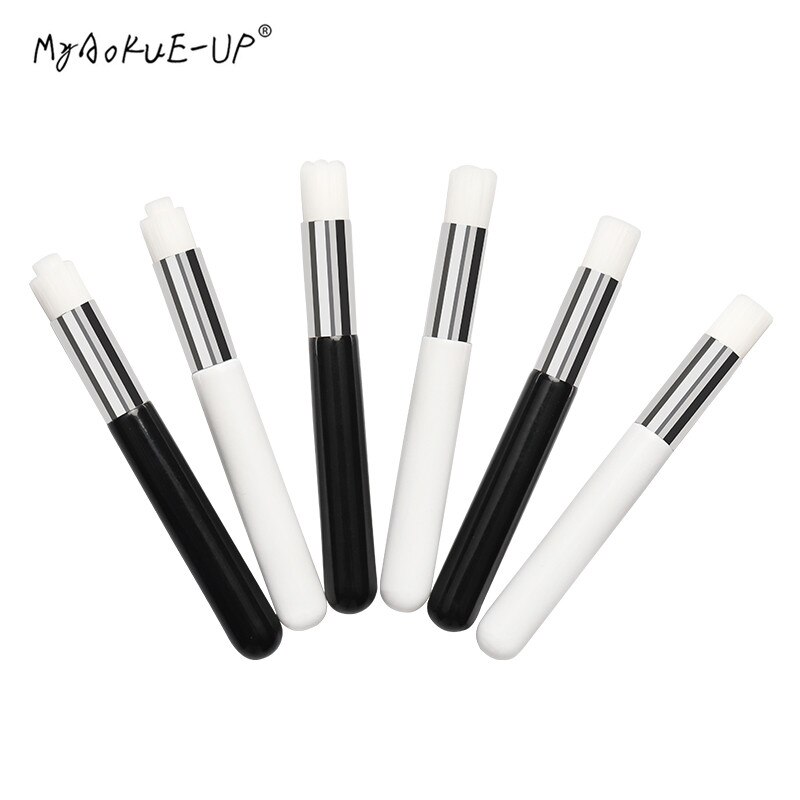 5 stk næsebørste eyelash extensions værktøj makeup rensebørste hudorm rene vippe shampoo børster