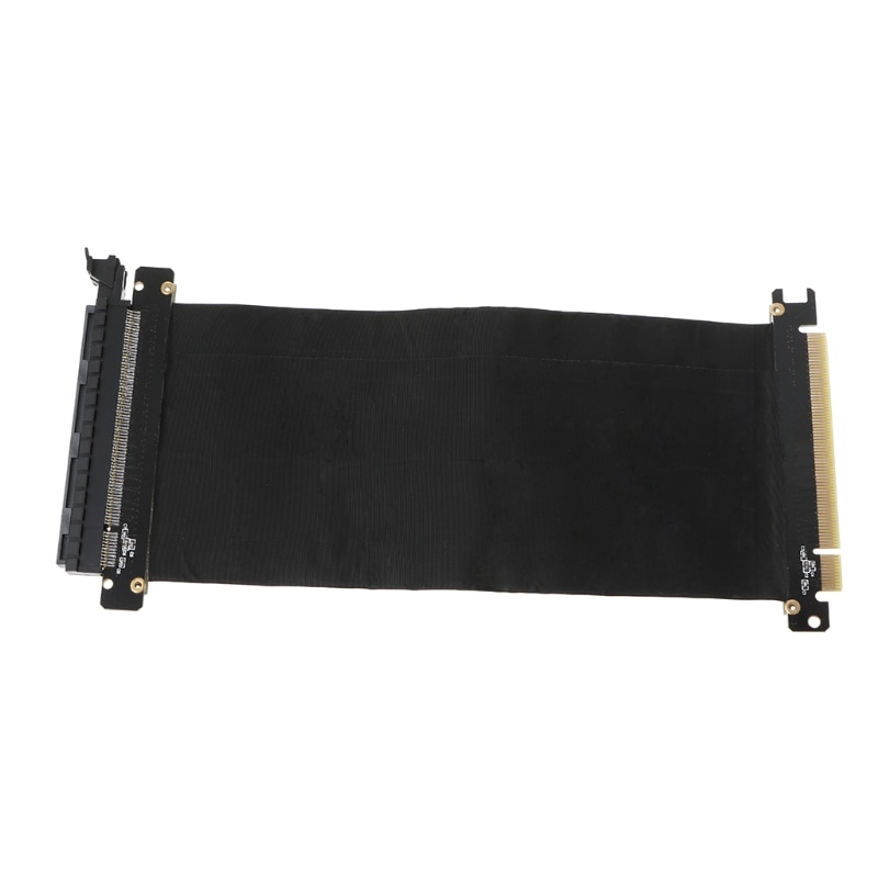 PCI Express 3.0 High Speed 16X Flexible Cable Extension Port Adapter Riser Card PC PCI-E 3.0 Graphics Cards Connector Cable 24cm