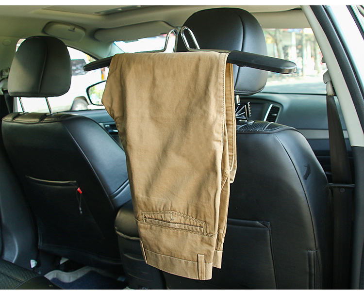 0.45kg ! bilbøjle påklædningsstativ nakkestøtte sæde metal rustfrit pelsbøjle tøjjakke passer til skjorterholder