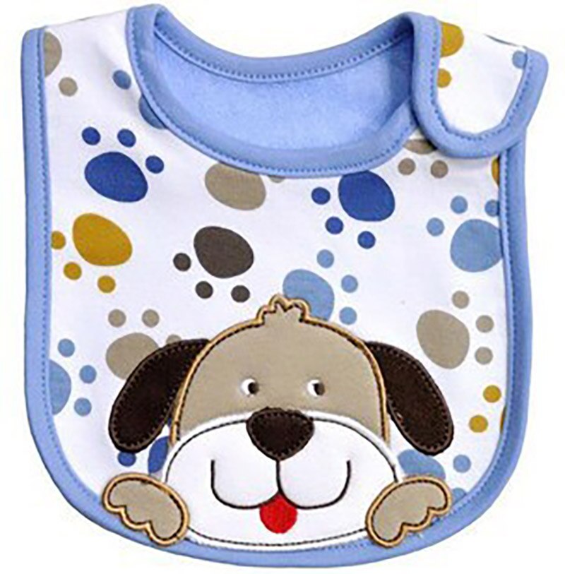 Baby Slabbetjes Leuke Cartoon Patroon Peuter Baby Waterdichte Speeksel Handdoek Katoen Fit 0-3 Jaar Oude Baby Burp Doeken voeden