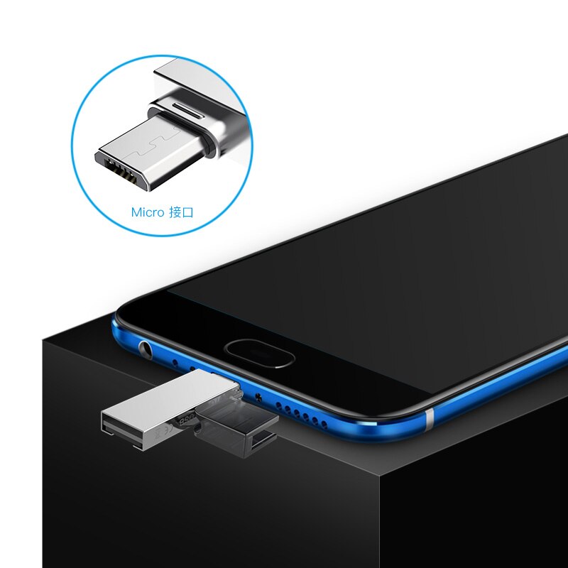 Lector de tarjetas OTG DM CR009, Micro SD/TF, multitarjeta de memoria para teléfono inteligente Android con interfaz Micro USB
