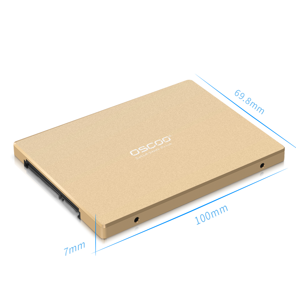 OSCOO SSD Festplatten 16GB 32GB 64GB 128GB 256GB 512GB Original 2D MLC Solid state Drive Festplatte Für Laptop Desktop