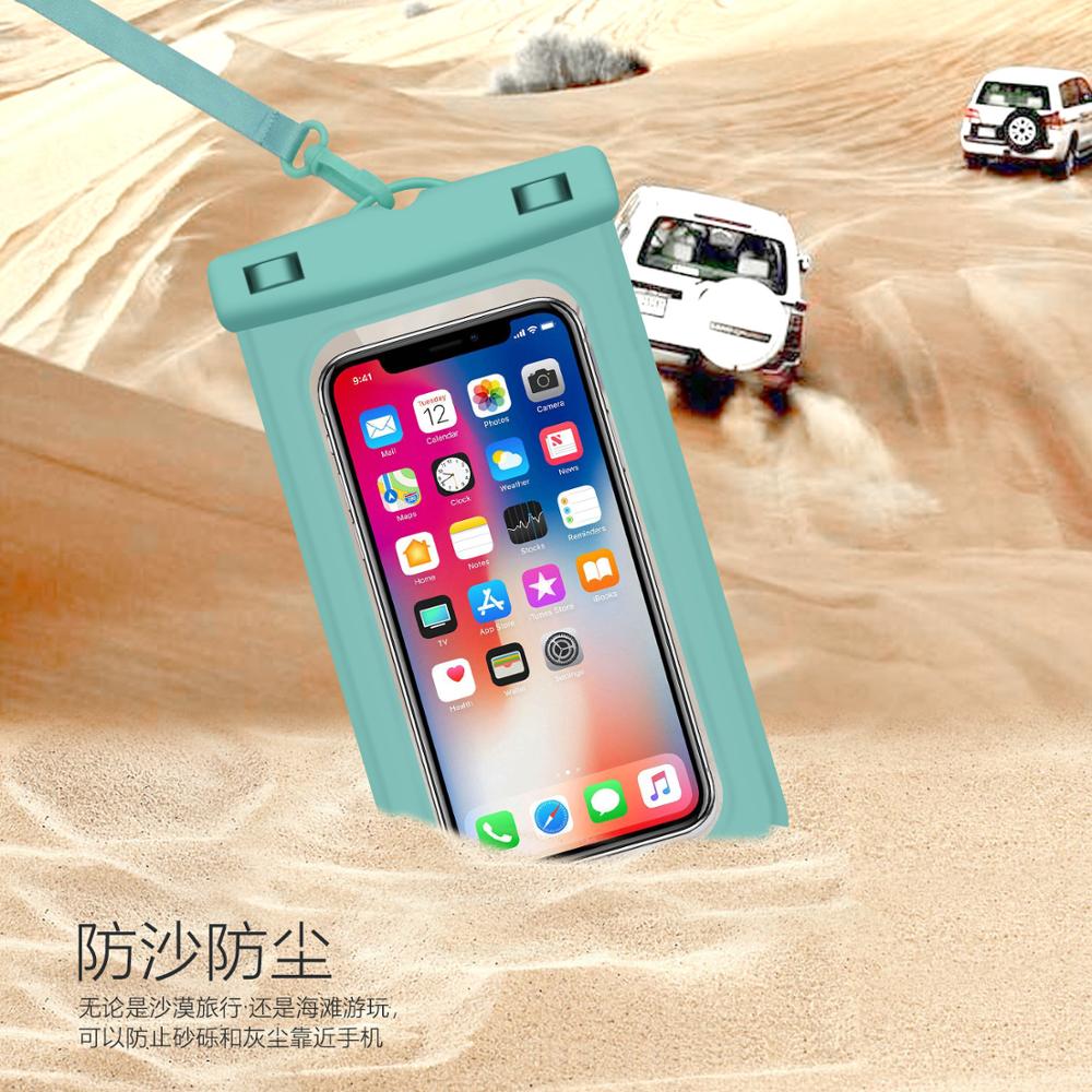 IP68 Universal- Wasserdicht fallen Für iPhone 11 Profi Max 7 8 Plus Samsung A51 A71 S20 Ultra Abdeckung wasserdicht tasche praktisch Tasche