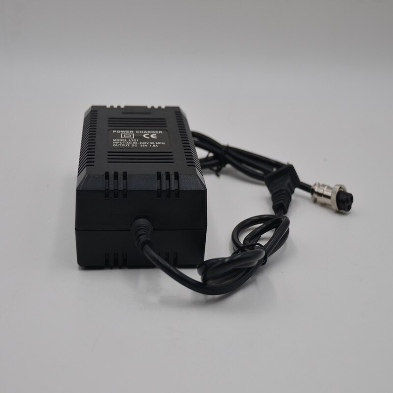 Battery charger for electric scooter, beach car, 36V