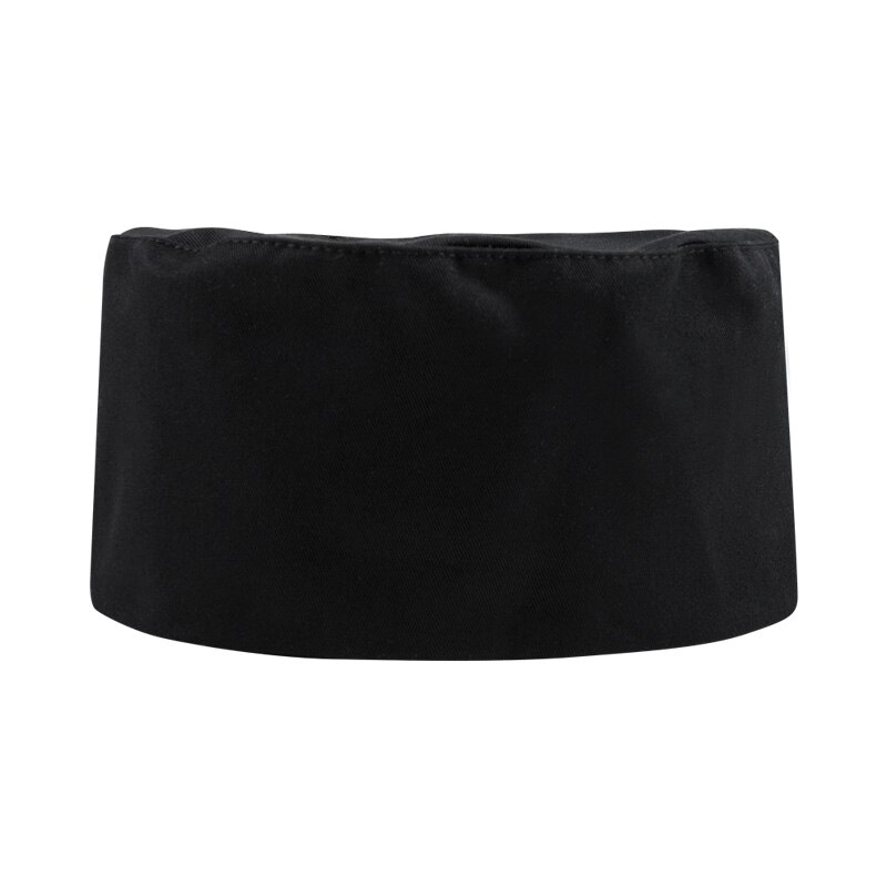 Gorro de Chef de para hombre y mujer, gorro de trabajo para camareros, divertido gorro de chef, clásico, plano,