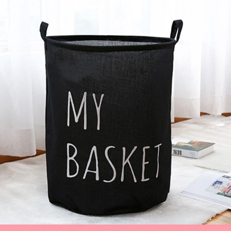 Fabric Laundry Basket Toy Storage Box Large Capacity Waterproof Folding Laundry Basket Portable Bathroom Storage Basket: 12 Laundry Baskets