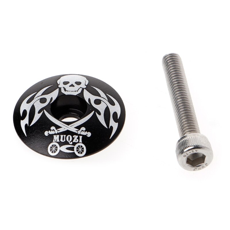 Mountain Bikes Stem Top Cap Cover Headset Screws Bicycle Cycling Accessories Set