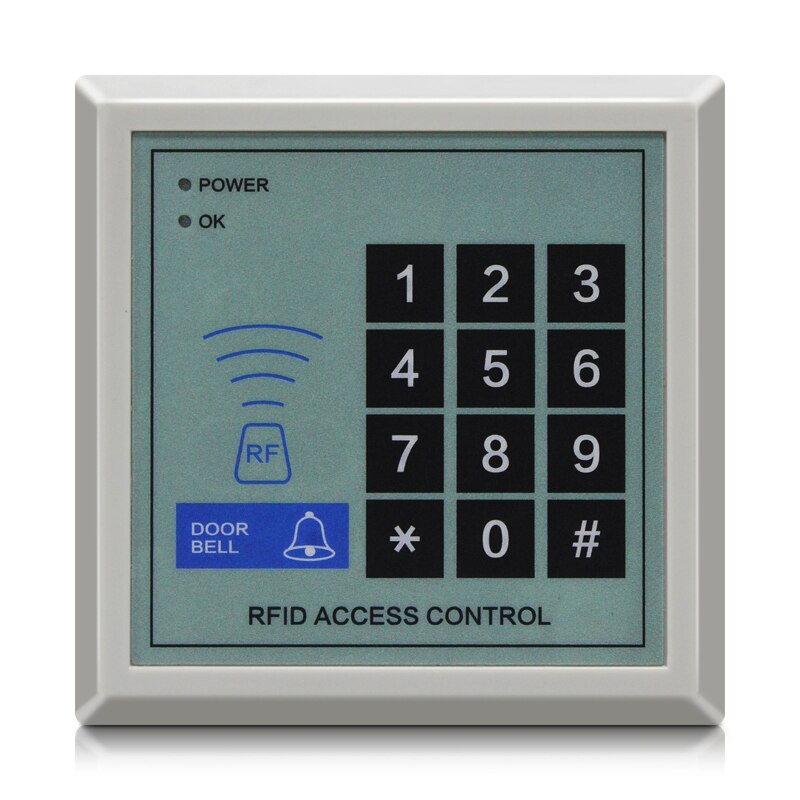 RFID Card Reader Access Control Keypad Device Machine Security 125Khz RFID Proximity Entry Door Lock 1000 user Door Lock Syst: X1 access control