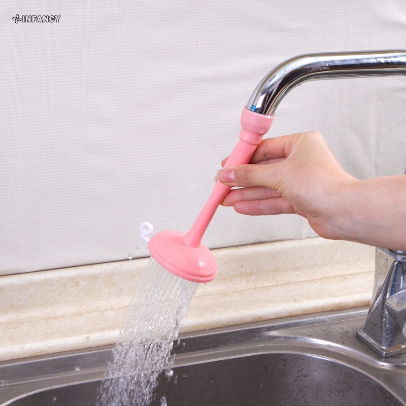 1pc verstellbare Bad Wasserhahn Sprüh geräte Hahn Filter Düse Wasserhahn Regler kreative wassers pa rende Küche Zubehör: Nickel gebürstet