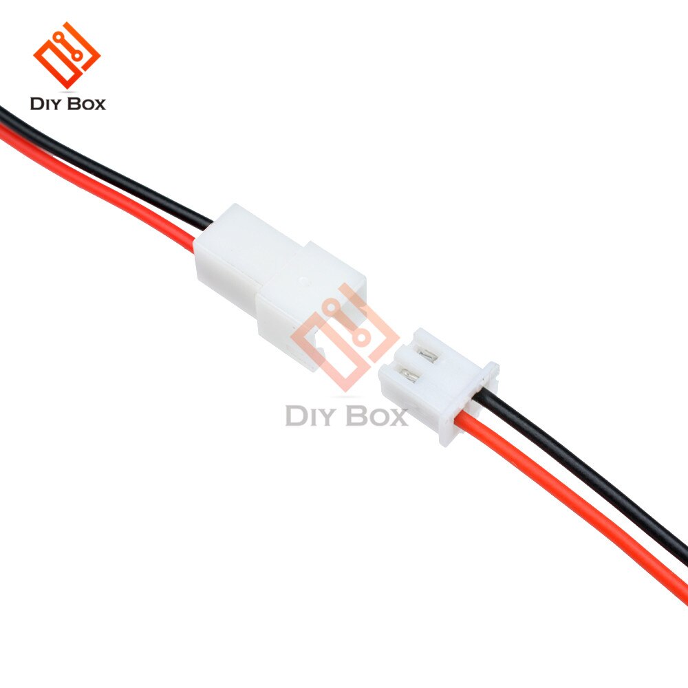 10Pairs 10cm 15cm 30cm SM 2Pin 3Pin Male to Female Connector Plug Cable JST Connector Terminal Wire for LED Strip Downlight: 2PIN 2.54mm 10cm