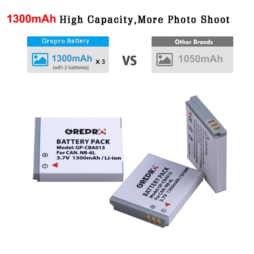 NB-6L NB-6LH NB 6L 6LH Battery for Canon IXUS 310 SX240 SX275 SX280 SX510 SX500 HS 95 D10 S120 S200 105IS 200IS 210IS 85IS 95IS