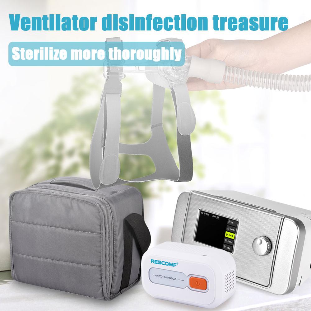 Ventilador de aire Auto CPAP BPAP Limpiador desinfectante batería sueño Apnea Anti ronquidos fácil de llevar Apnea del sueño dispositivo posicionador