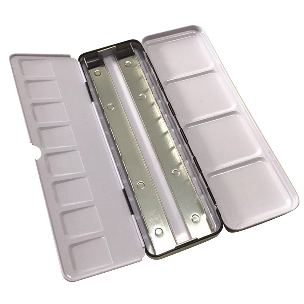 Empty Tin Watercolor Paint Box - Palette Case For 12/24/48 Color Pans, Artist & Student Use - View #12