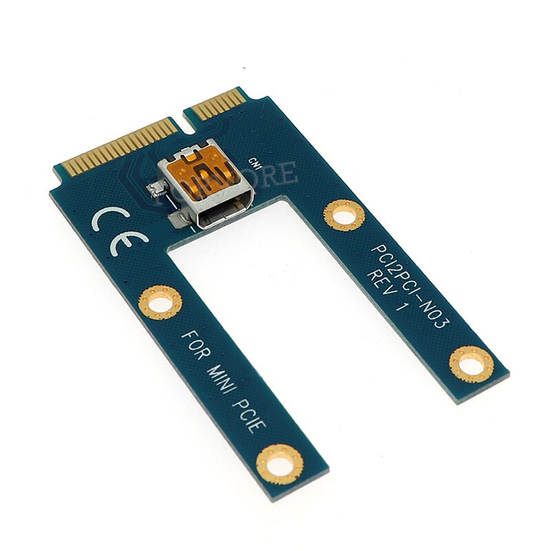 Half / Full Size Mini PCIe USB 2.0 To ExpressCard 54 / 34 slot Adapter PCI express mini Card to Express Card Converter Reader