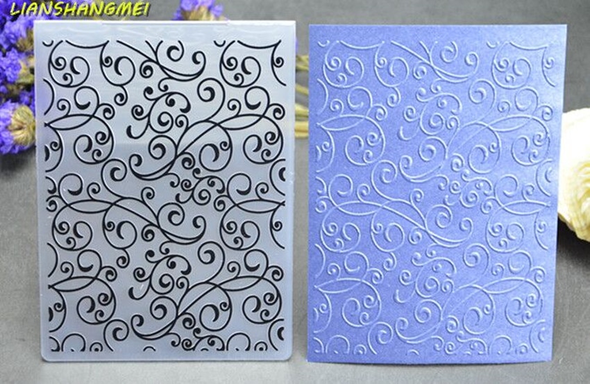 Pattern Embossing Folder For Scrapbook DIY Album Card Tool Plastic Template 809