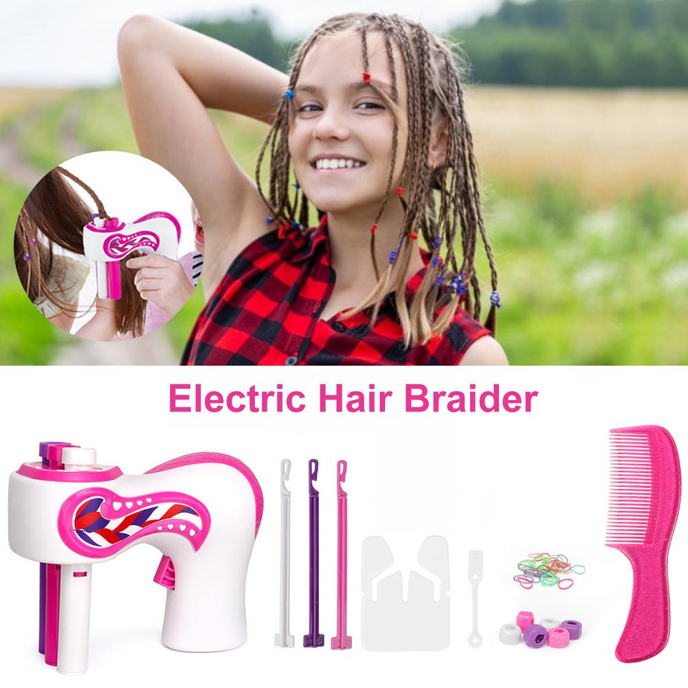 Elektrische Automatische Braid Machine Artefact Diy Haar Twist Breien Machine Vuile Vlecht Lui Braid Gereedschap Meisje