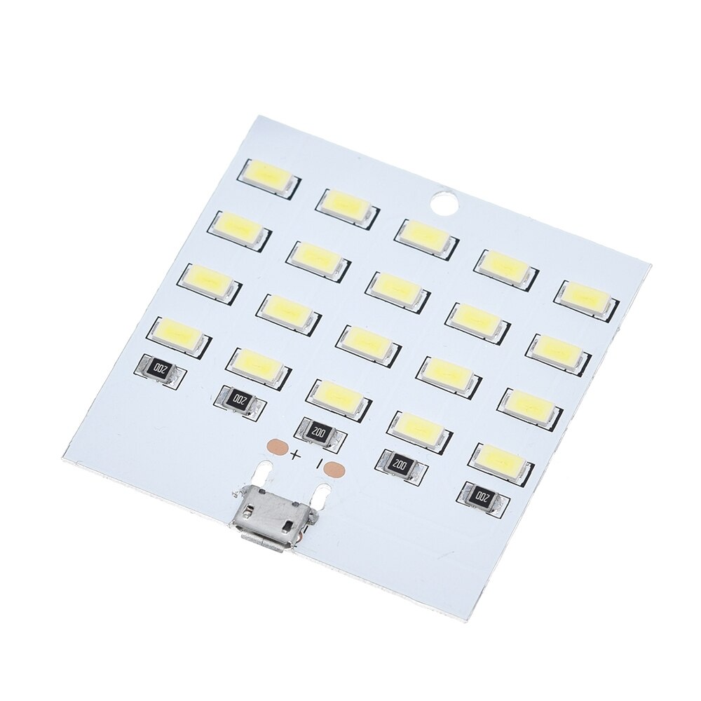 5730 Smd 5V 430mA ~ 470mA Wit Mirco Usb 5730 Led Verlichting Panel Usb Mobiele Licht Emergency licht Nachtlampje