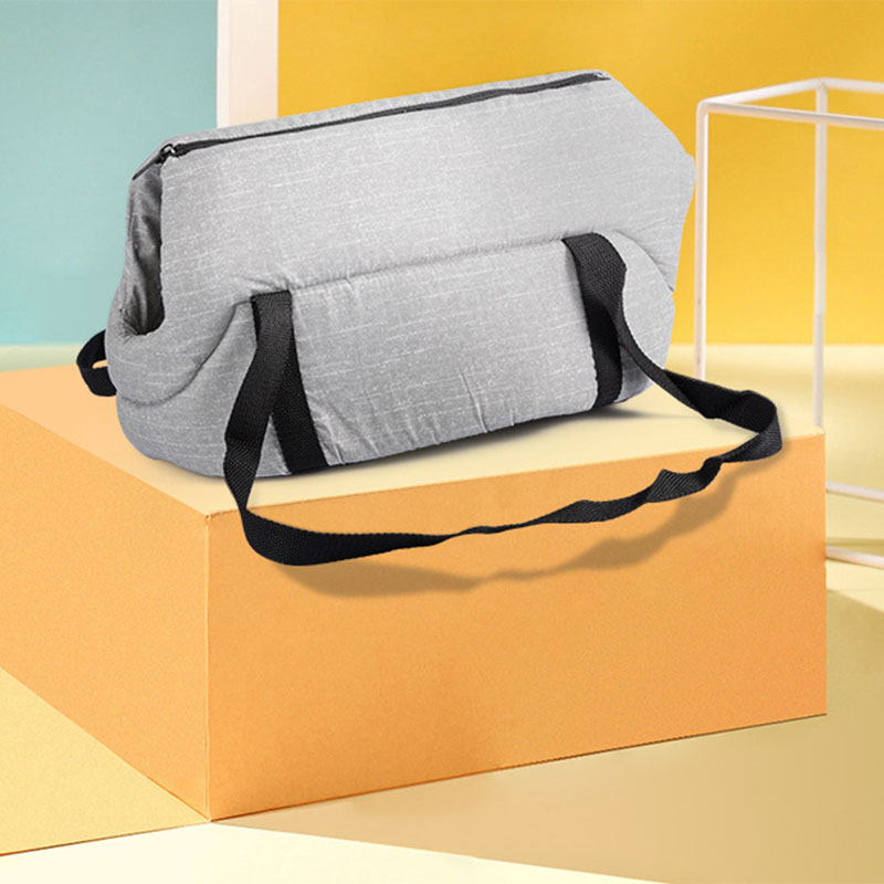 Zachte Warme Katoen Hond Kat Schoudertas Draagbare Huisdier Handtas Comfortabele Reizen Hond Draagtas