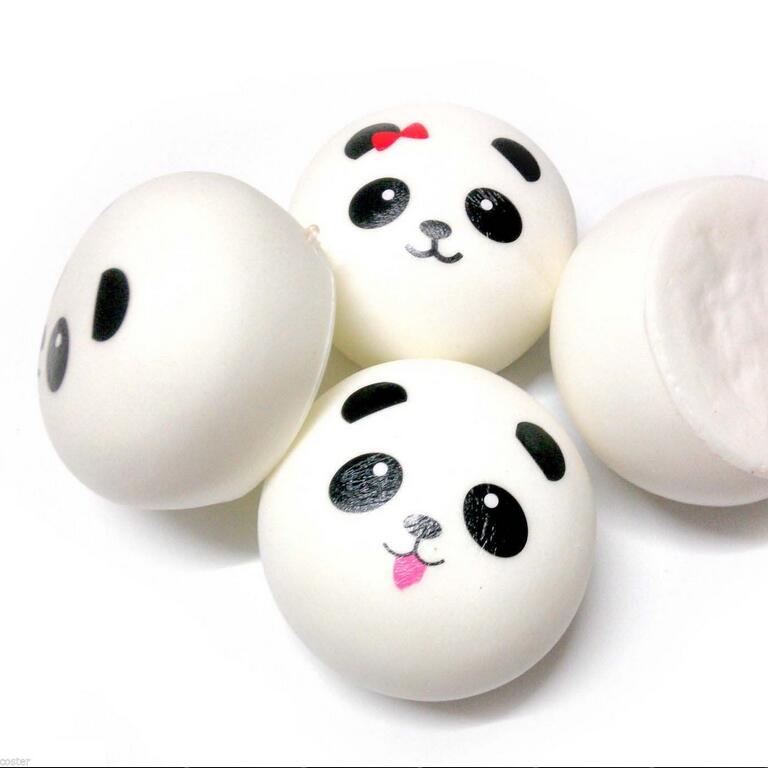 4Style décompression Panda jouets Kawaii porte-clés Anti-Stress adulte jouet décompression caoutchouc garçons de noël au hasard Panda