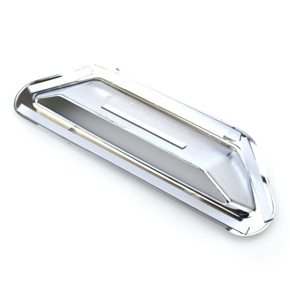 Cubierta cromada para manija de la puerta trasera del maletero, embellecedor para Ford Escape Kuga 13-18, piezas de decoración de impermeables de plata