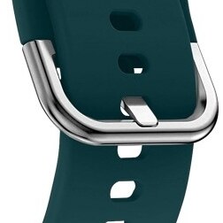 20 mm 22mm zachte siliconen horlogeband voor samsung galaxy watch active 42mm gear  s2 sport waterdichte dames- en herenarmband: Blauw / 20mm