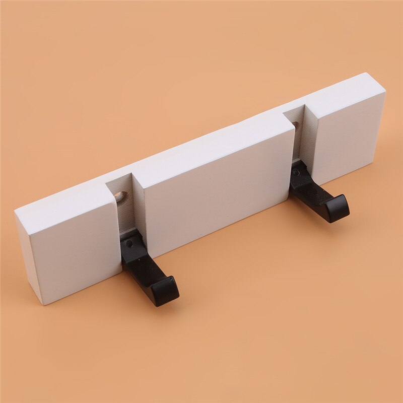 Wooden Home Storage Organization Hooks 2-3 Hook Rails Bedroom Door Hanger Clothes Hanging Rack Holder Hooks For Towel Bags