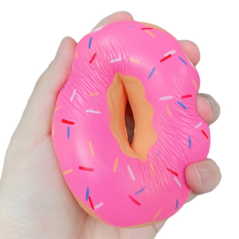 Kawaii Schokolade Donut Squeeze Spielzeug Weichen Squishy Langsam Rising Simulation Süß Duftenden Stress Relief Spielzeug für Kind Baby Weihnachten